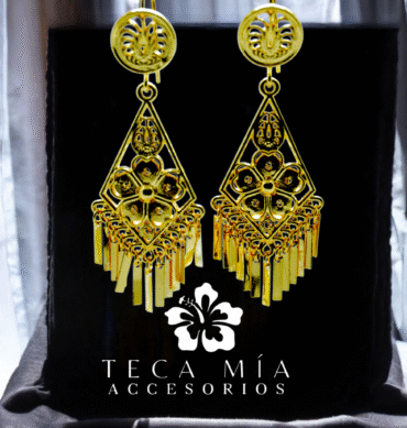 Arete filigrana corbata maria