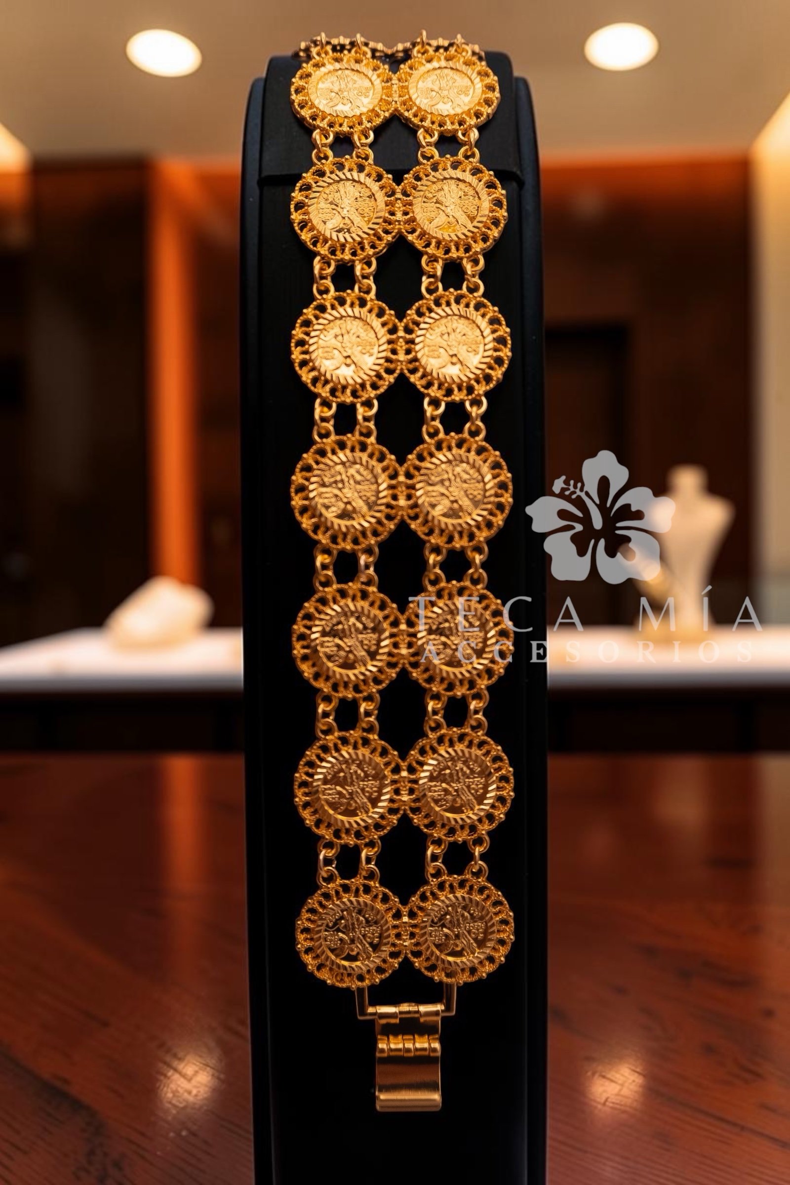 Pulso doble de broche